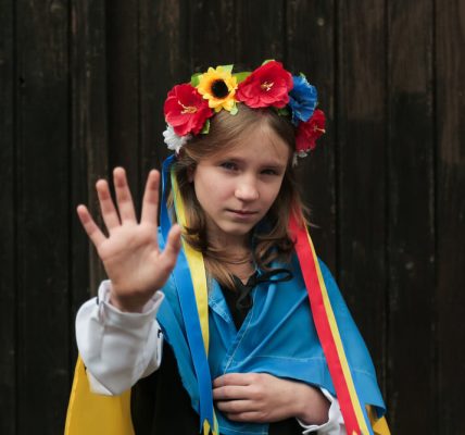 dziewczynka z Ukrainy